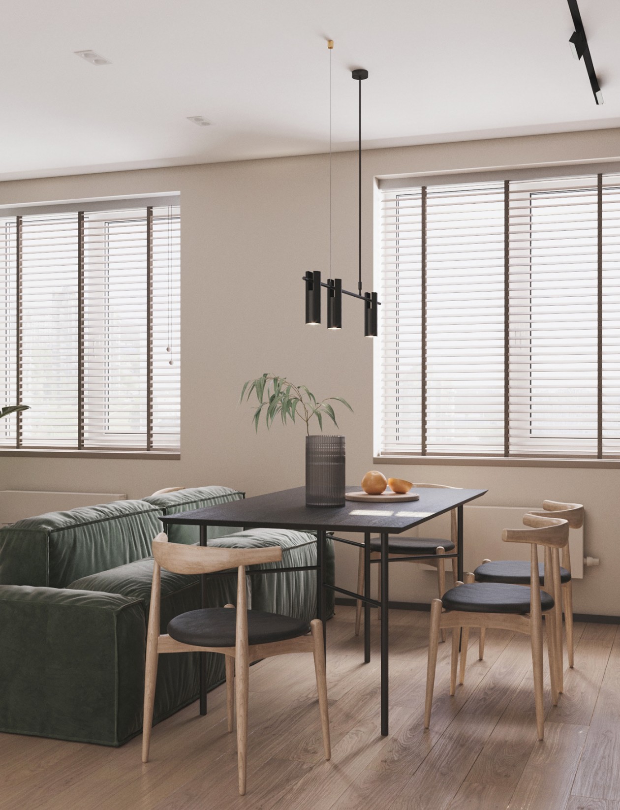 绿色+灰色 简约又清新-6