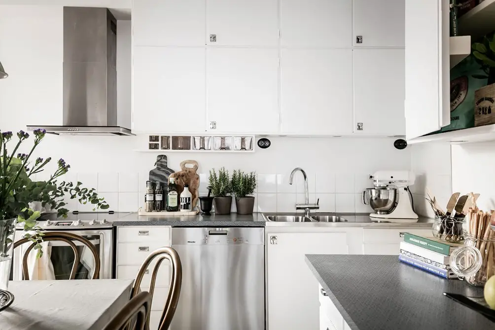 瑞典黄金光线中的土色民族风公寓-5