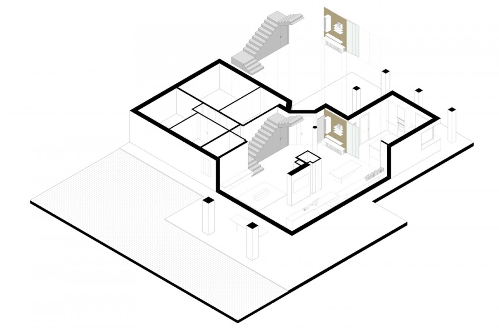 Interior SS 意大利极简住宅——Didonè Comacchio Architects-17