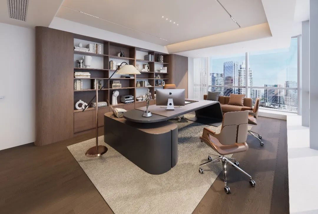 LKDESIGN丨国信会视集团办公空间设计案例-169