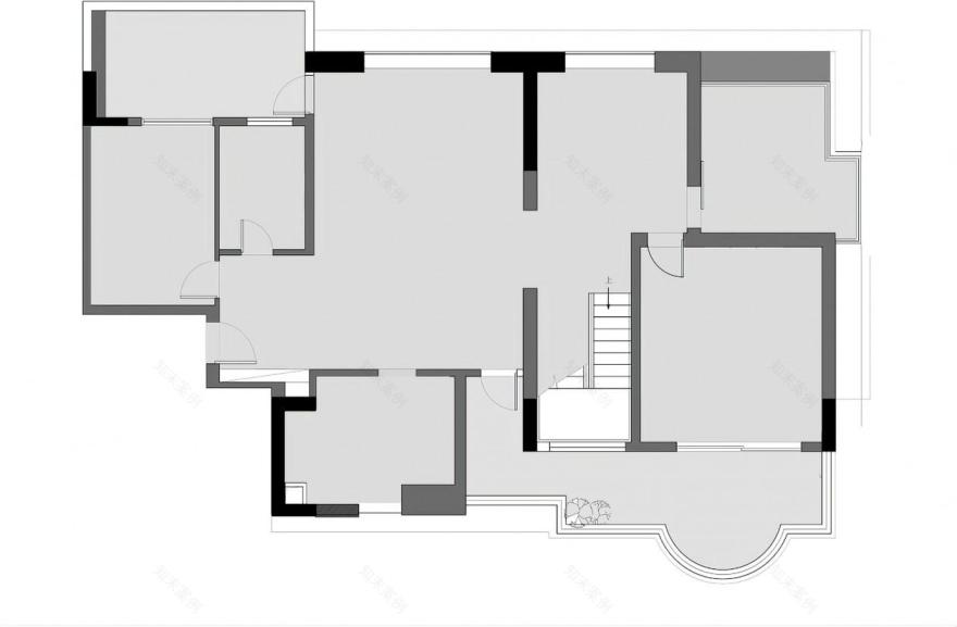 南海颐景园顶层复式丨中国佛山丨佛山市拓维室内设计有限公司-20