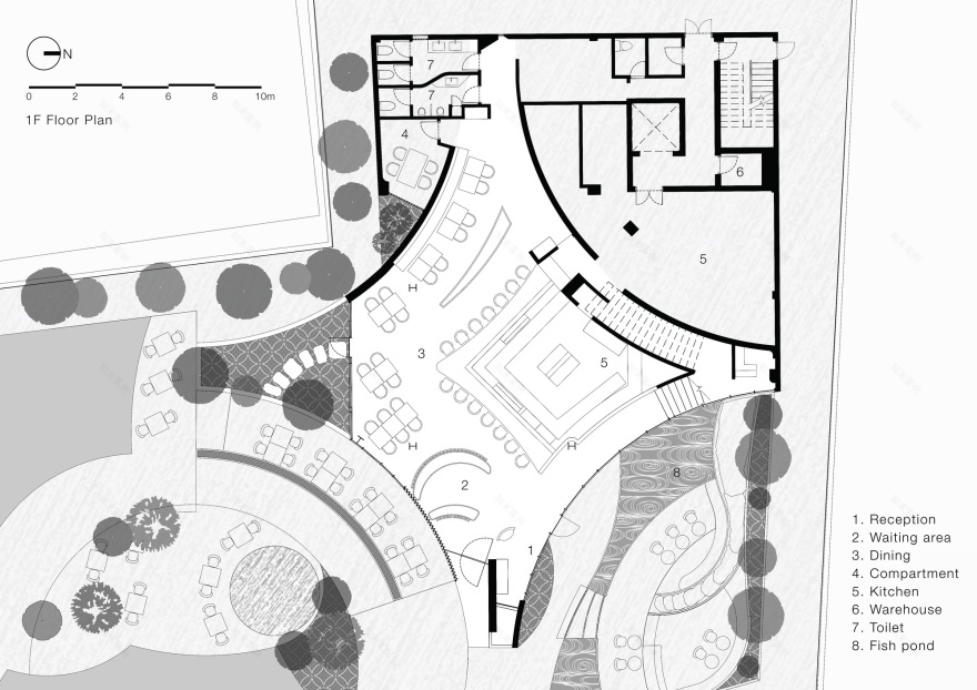 Urban Sparkle for Hokkaido Sachi Restaurant Thao Dien / Takashi Niwa Architects-25