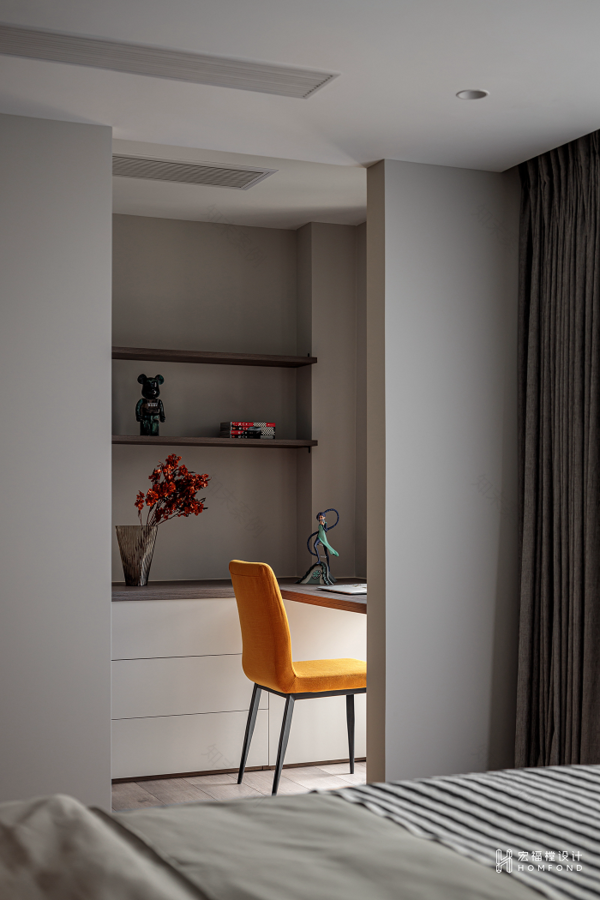现代风格家庭住宅设计丨中国成都丨成都宏福樘设计-58