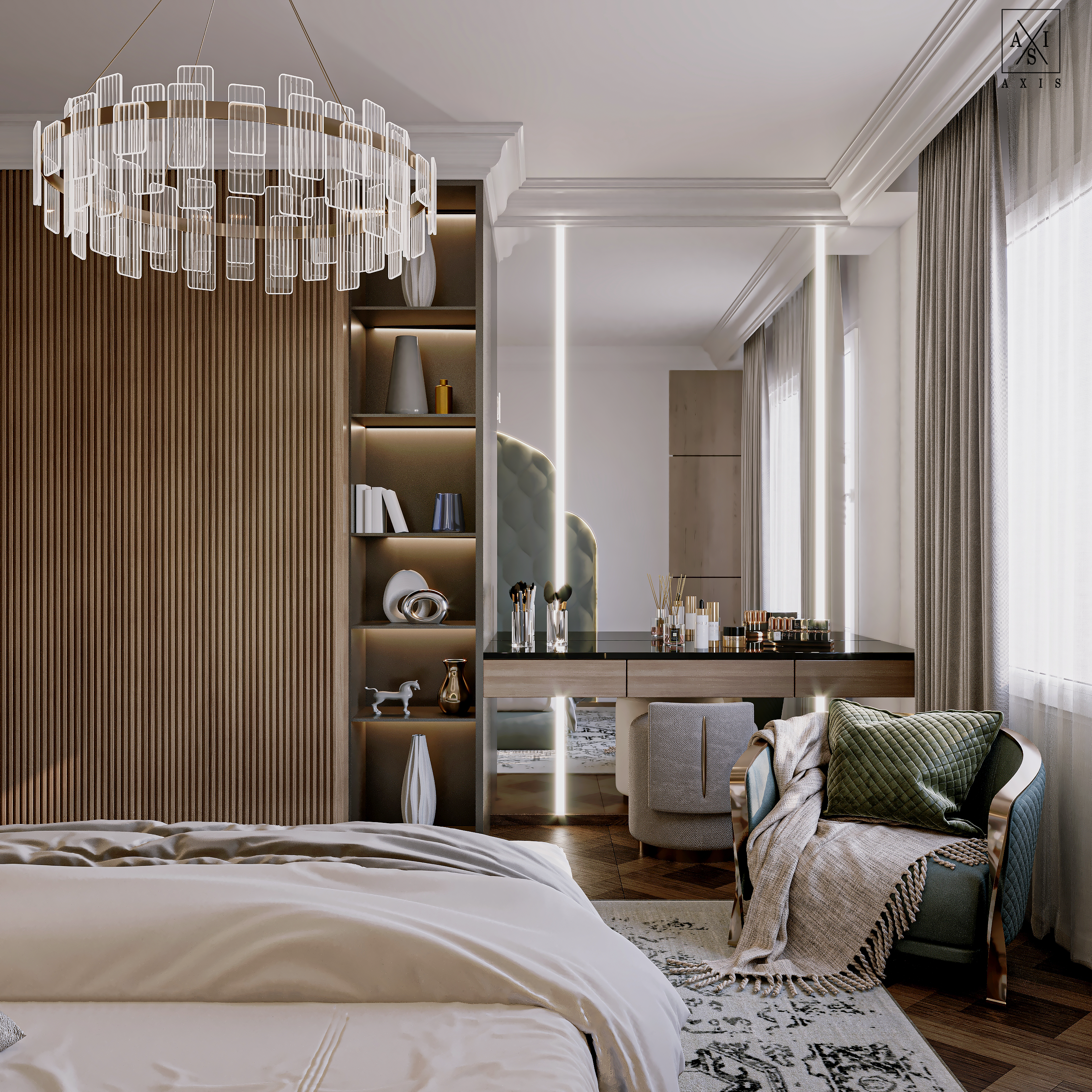 伊斯兰卧室设计丨埃及丨Axis Architects-6