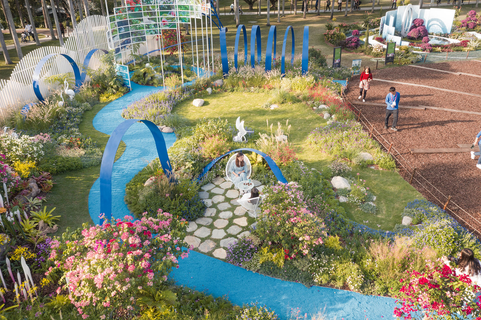 深圳簕杜鹃花展坪山区精品花园丨中国深圳-34