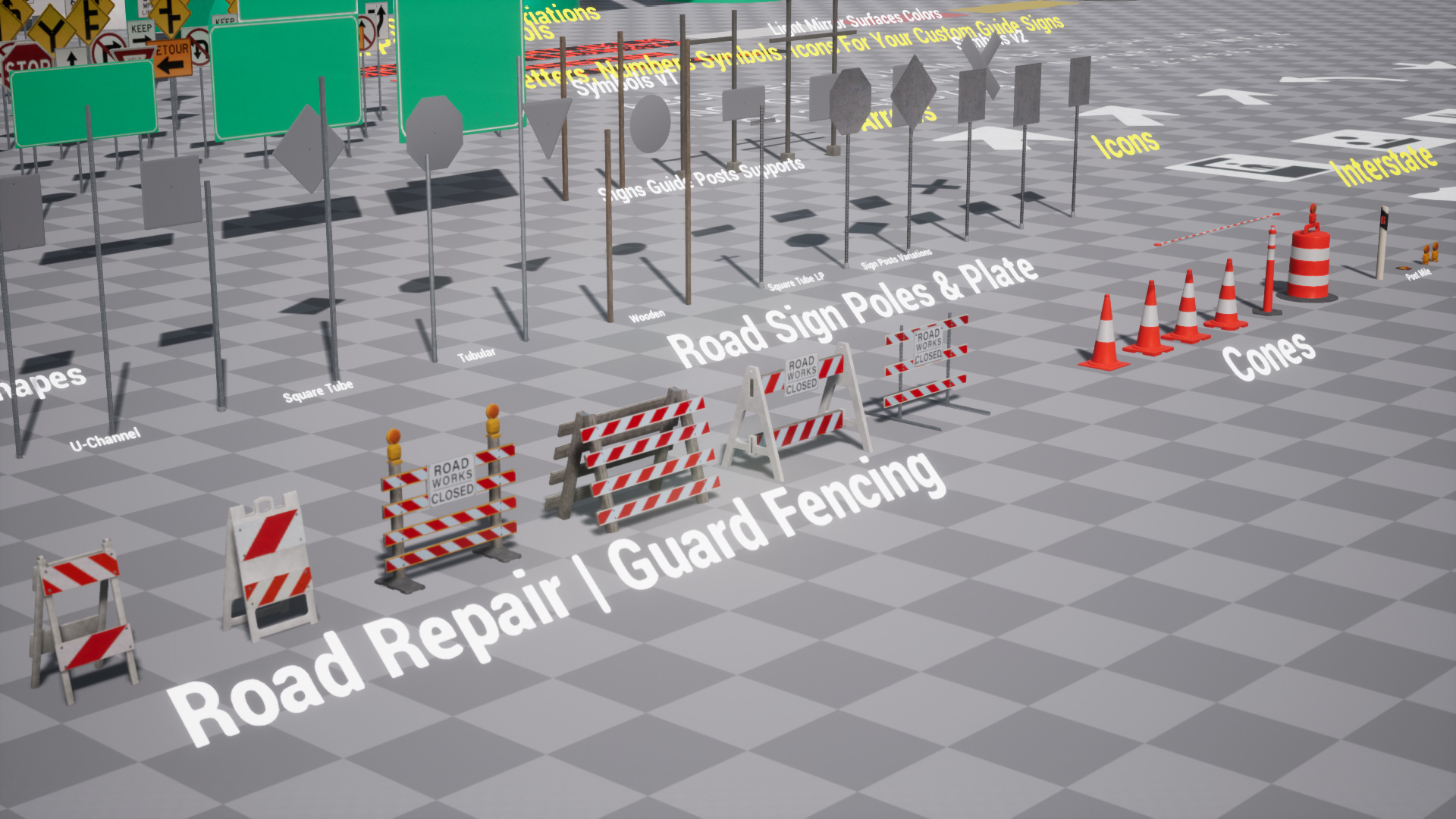 道路道具套装-9