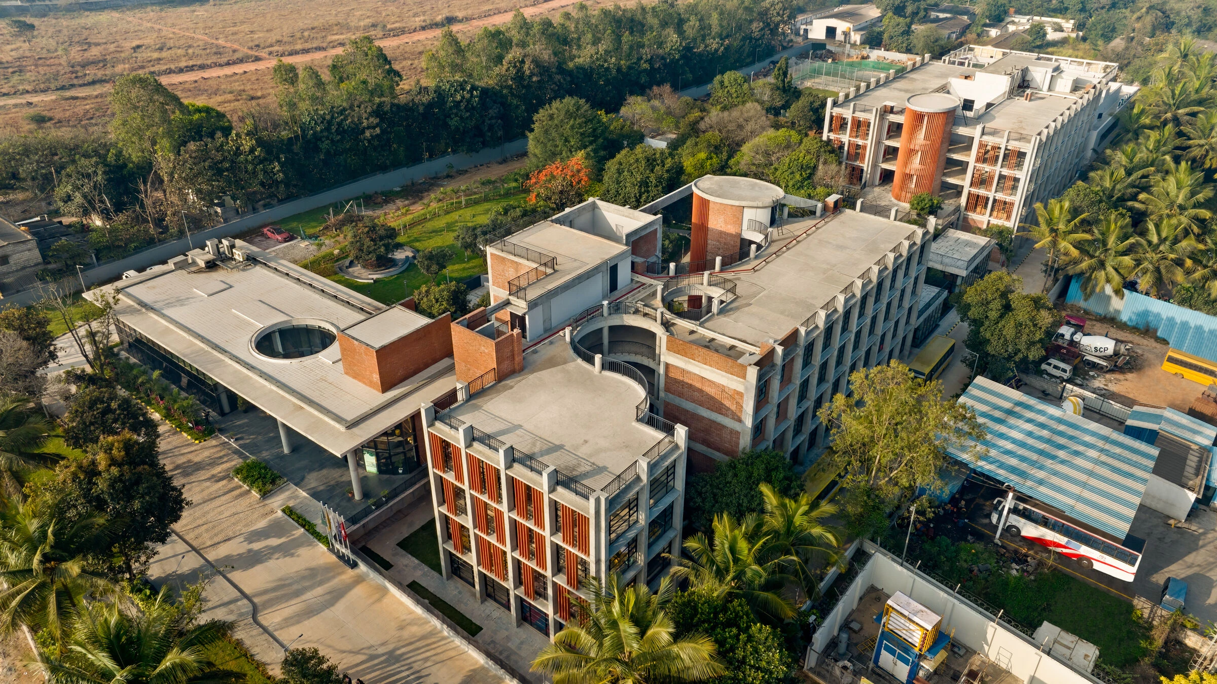 Euro School Bannerghatta 学校丨印度班加罗尔丨Vijay Gupta Architects-8