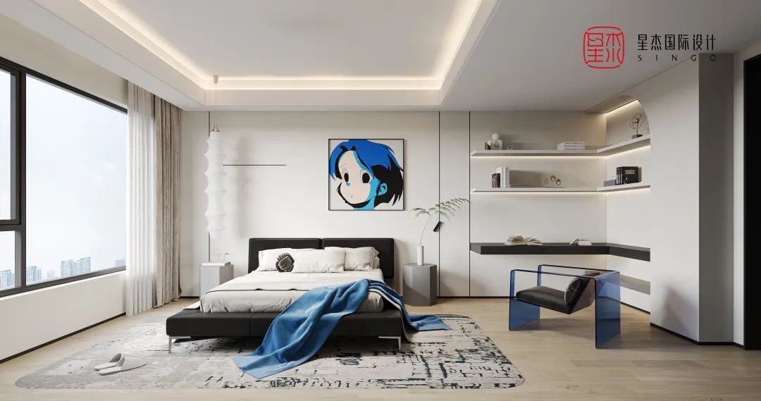 碧海蓝天的家 · 261㎡现代简约叠墅设计丨星杰-50