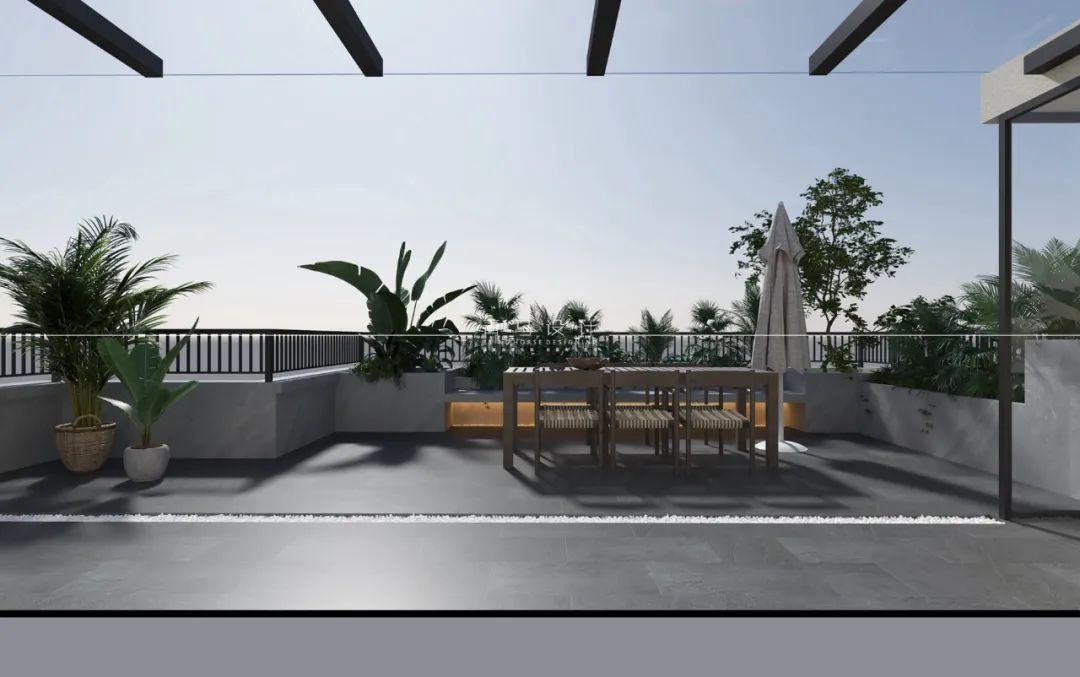 世园大公馆现代简约顶跃设计丨中国西安丨青马别墅设计-71