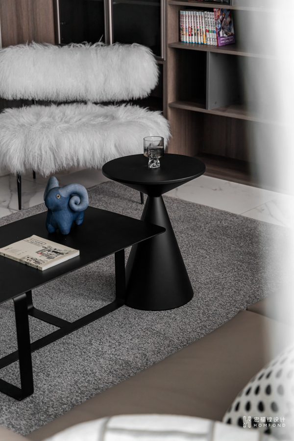 现代风格家庭住宅设计丨中国成都丨成都宏福樘设计-24