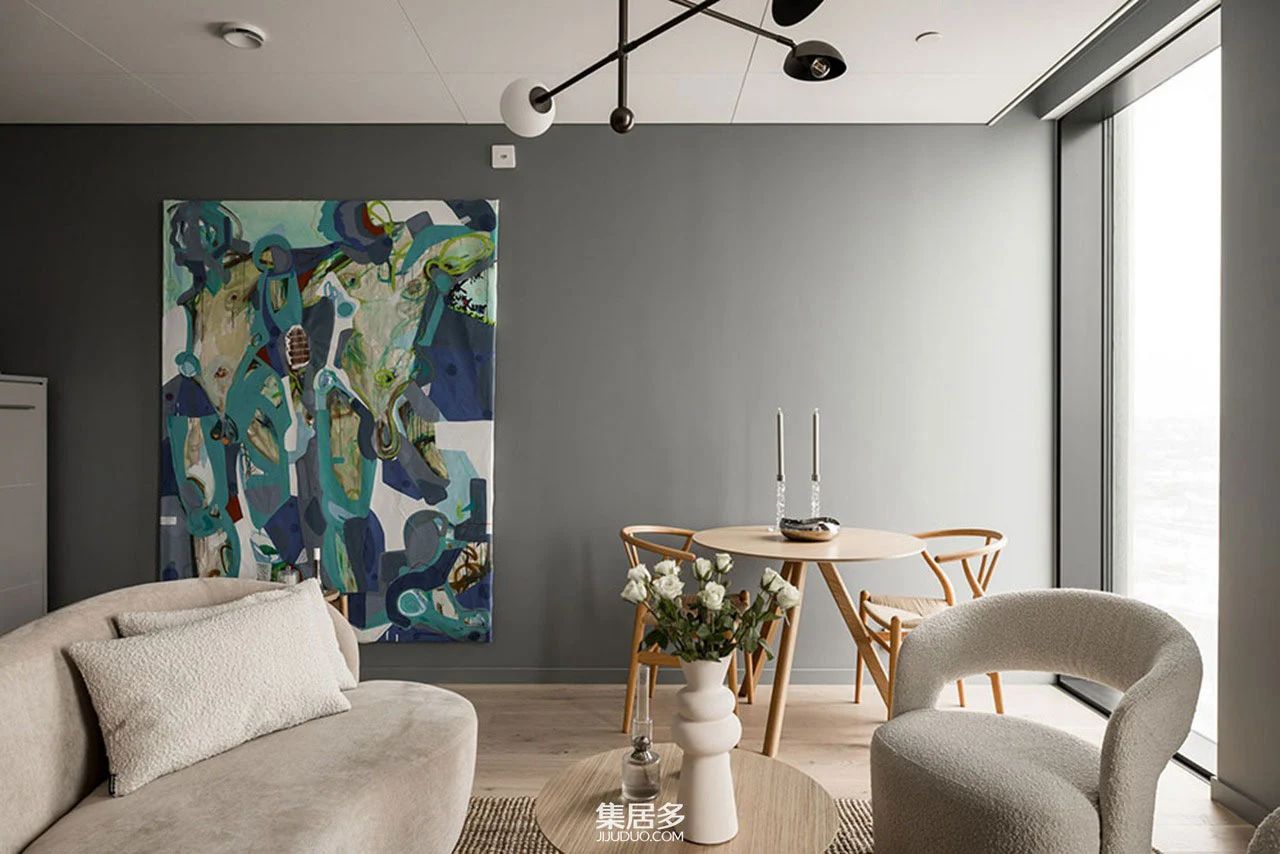 瑞典 32 平方米公寓设计-5