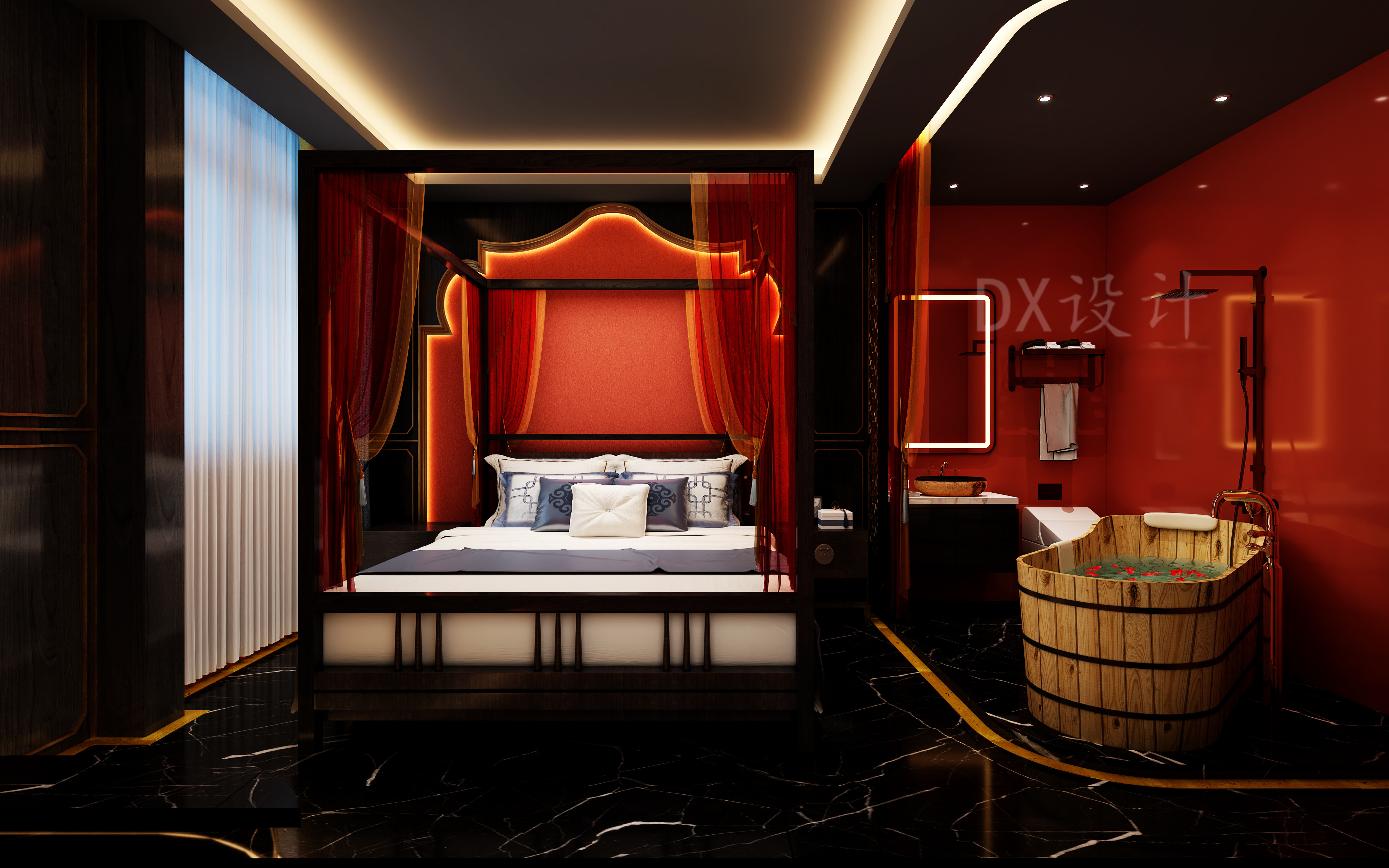 中国风足浴店丨原创作品-8