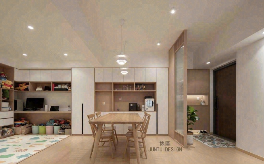 91㎡日系原木风旧房改造丨葡萄牙万福-26