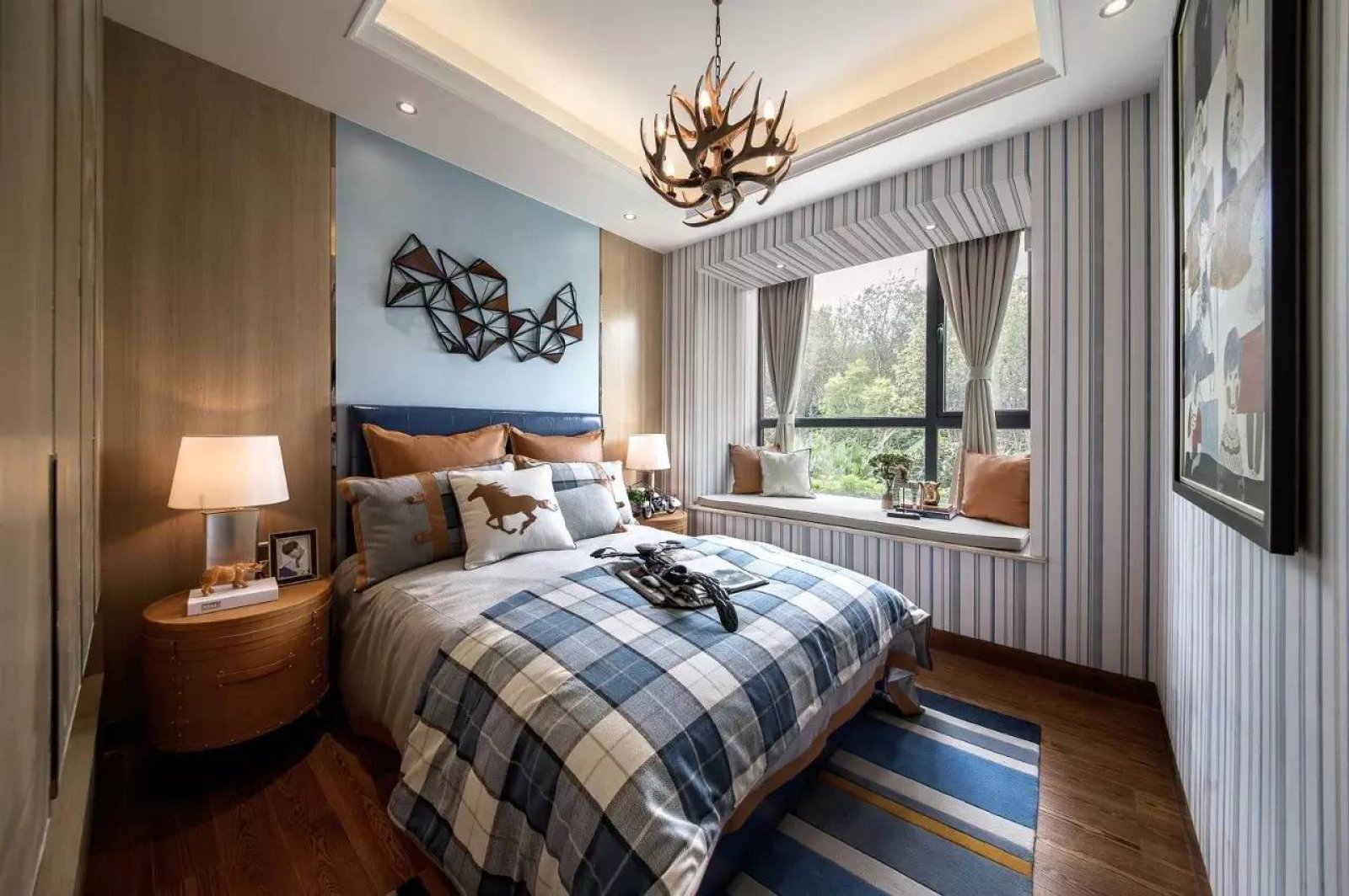 120㎡四川成都中洲集团样板房  逸尚东方-12