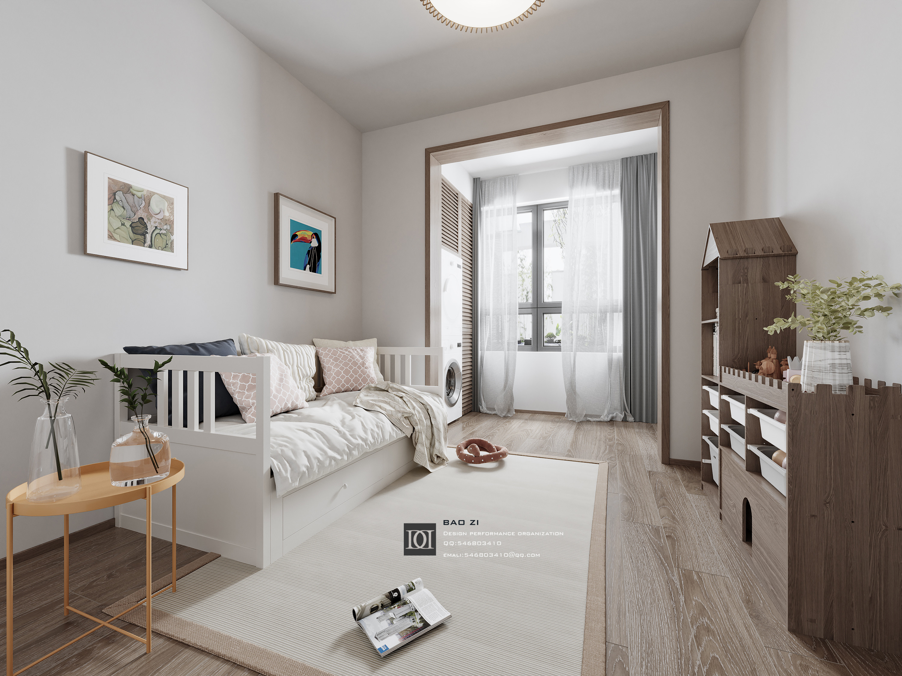 现代简约平层设计-9