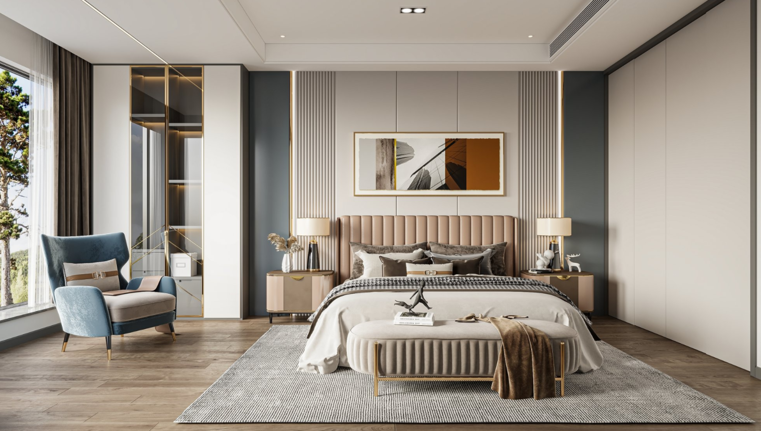 现代精致宁静空间设计-7