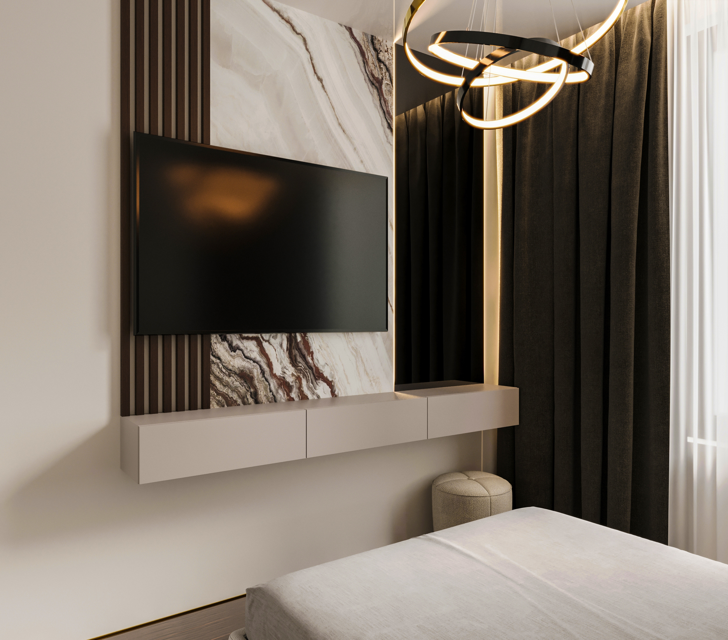 Однокомнатная квартира под сдачу 40кв м-13