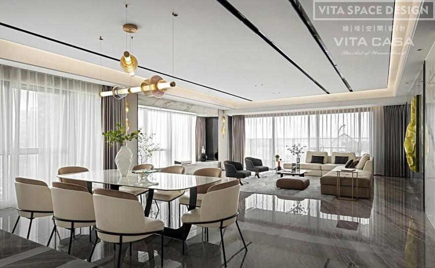 矩阵韵律 · 维塔空间设计演绎低奢淡雅生活诗-10