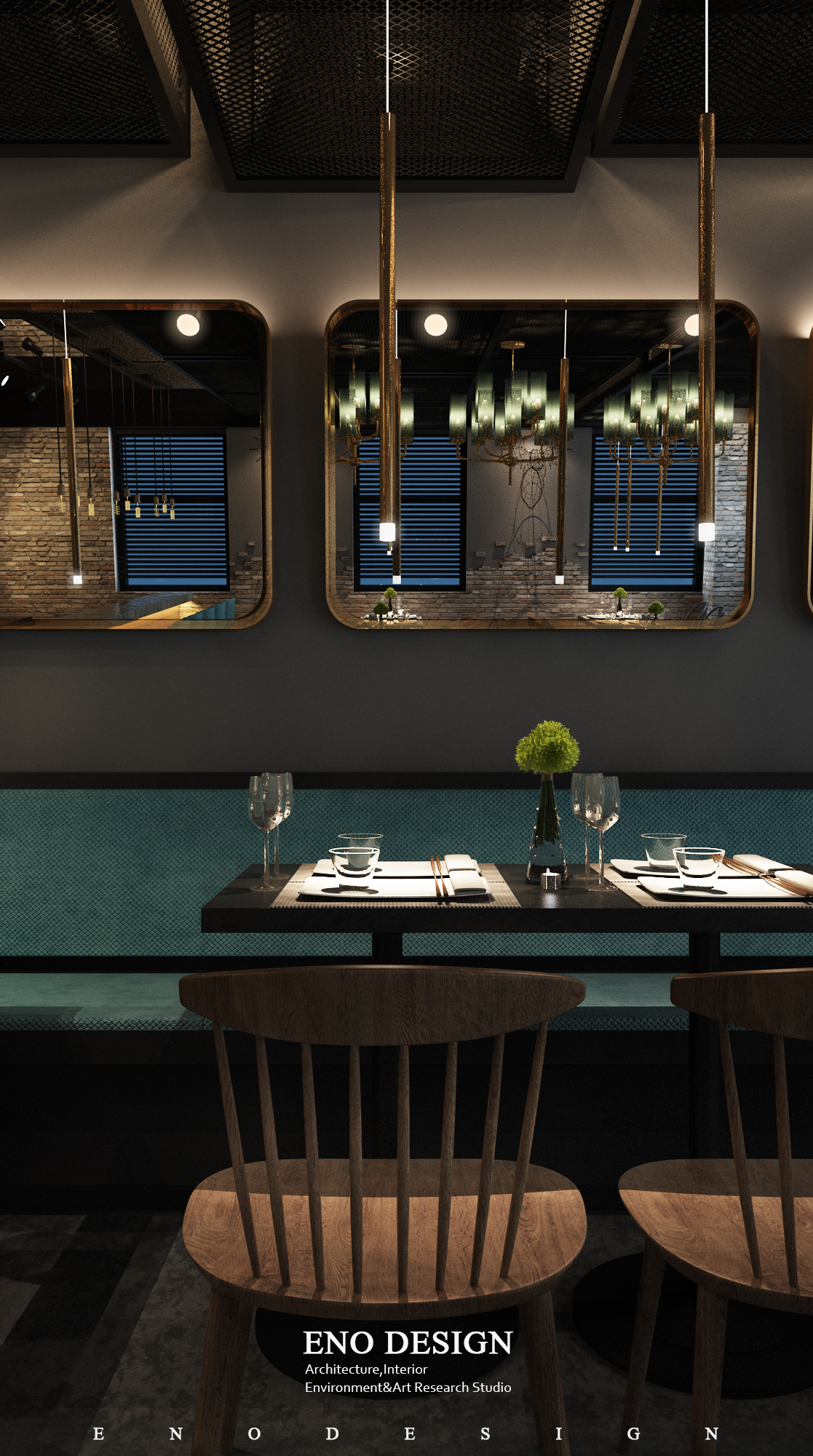 融合趋势的餐酒吧设计-2