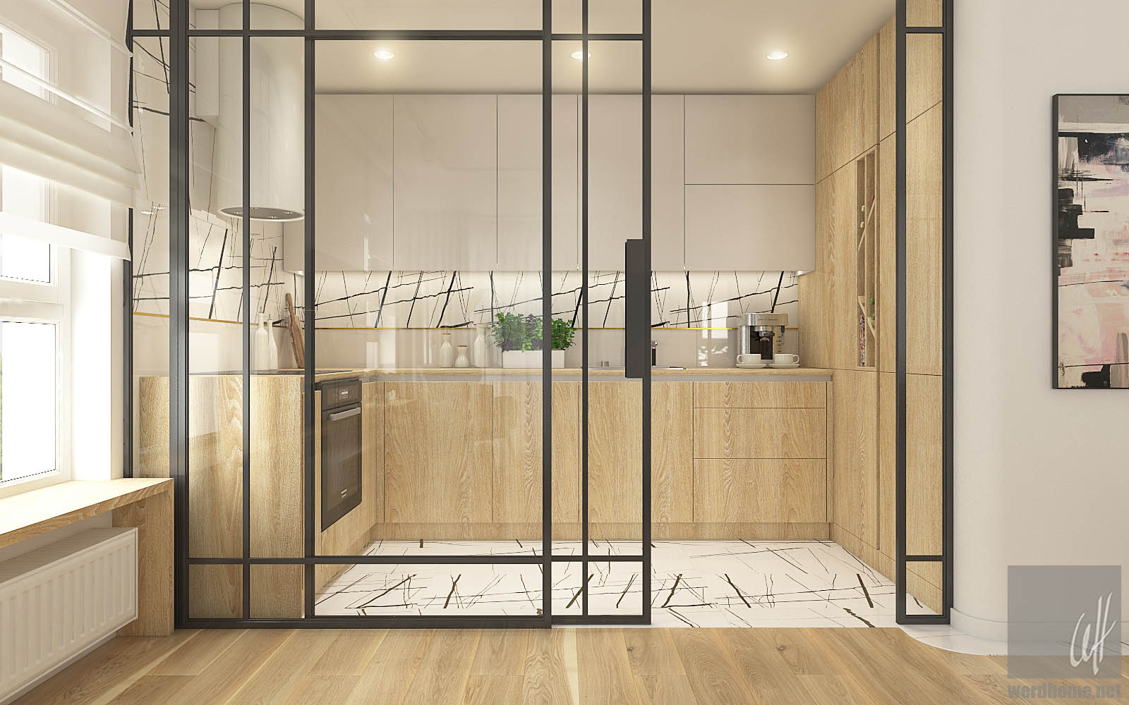 WERDHOME | Mieszkanie w Krakowie - projekt wnętrza-8