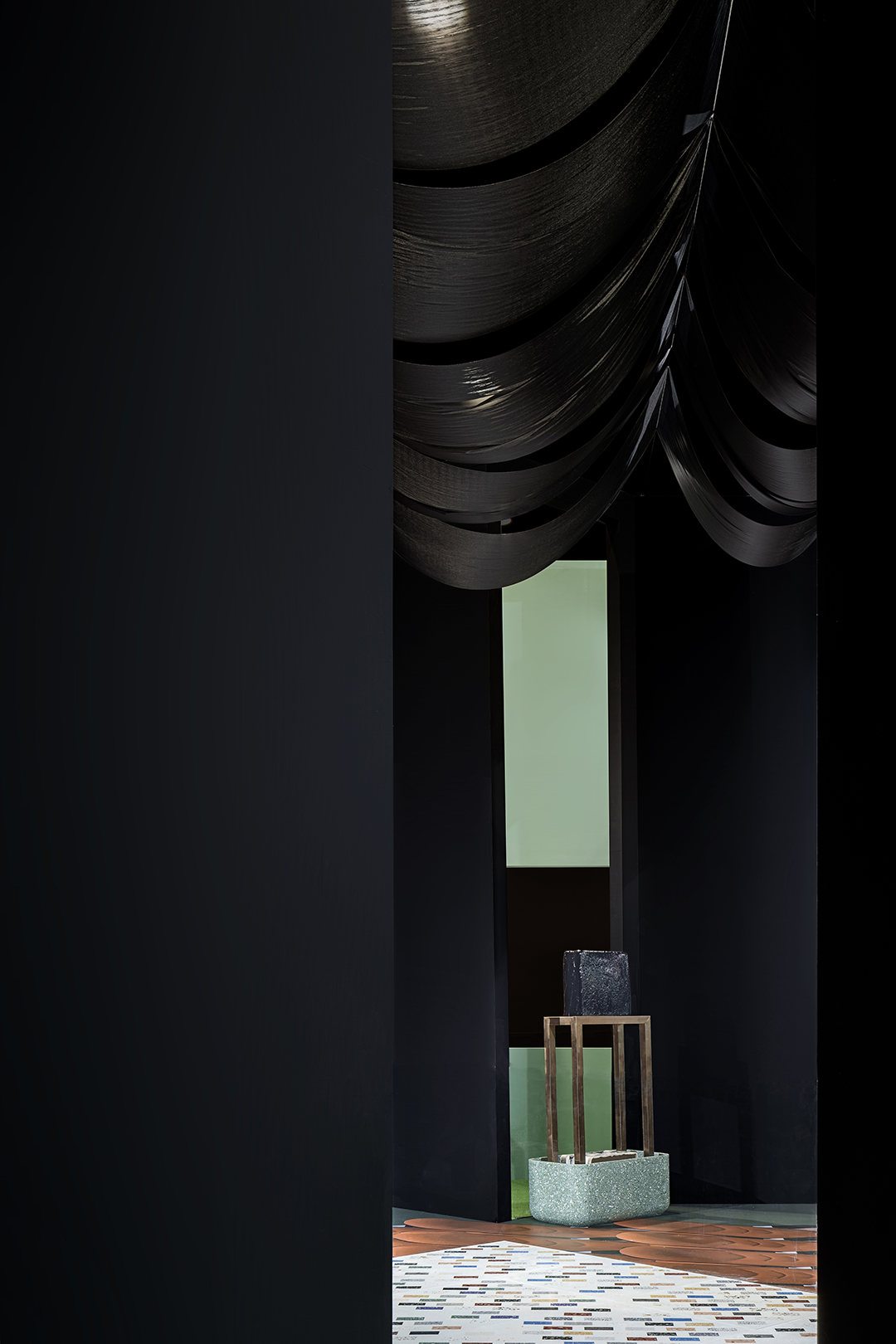 东星无机水磨石 2022 广州设计周展厅丨中国广州丨一直建筑设计事务所-30