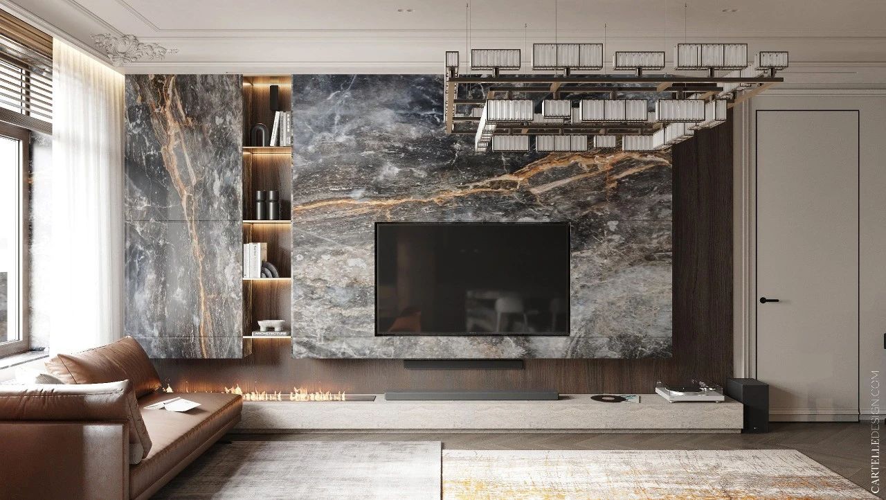 168㎡高级灰空间设计丨Cartelle Design-0