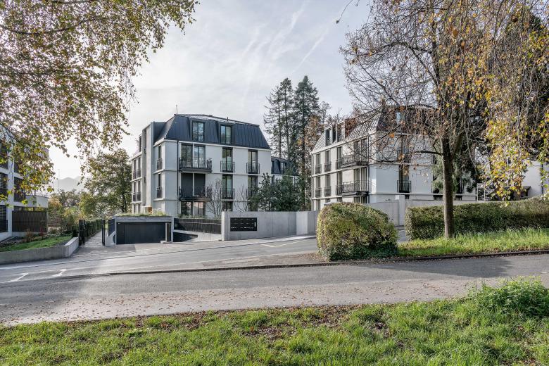 三栋城市别墅德赖林登区丨瑞士卢塞恩丨GKS Architekten Generalplaner AG-1