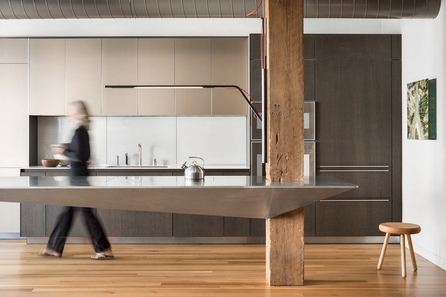 North End Loft: Combination of Three Residential Units into a Single Two-Story Loft-3