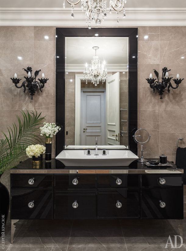 莫斯科秋色豪宅，精致古典内饰-15