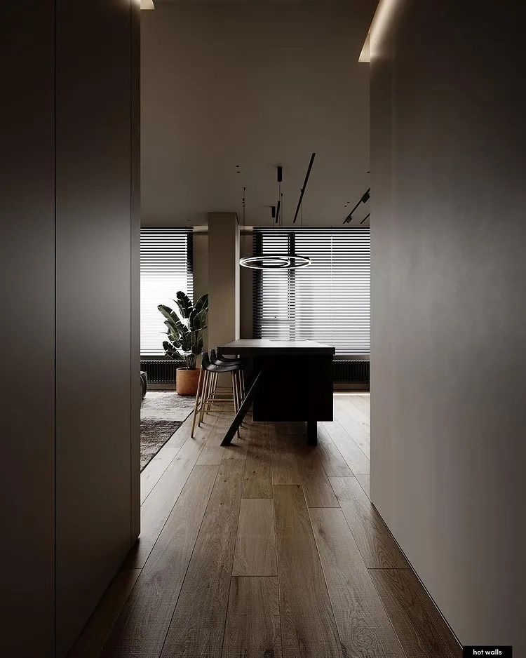 灰木色高级感住宅丨Hot Walls-14