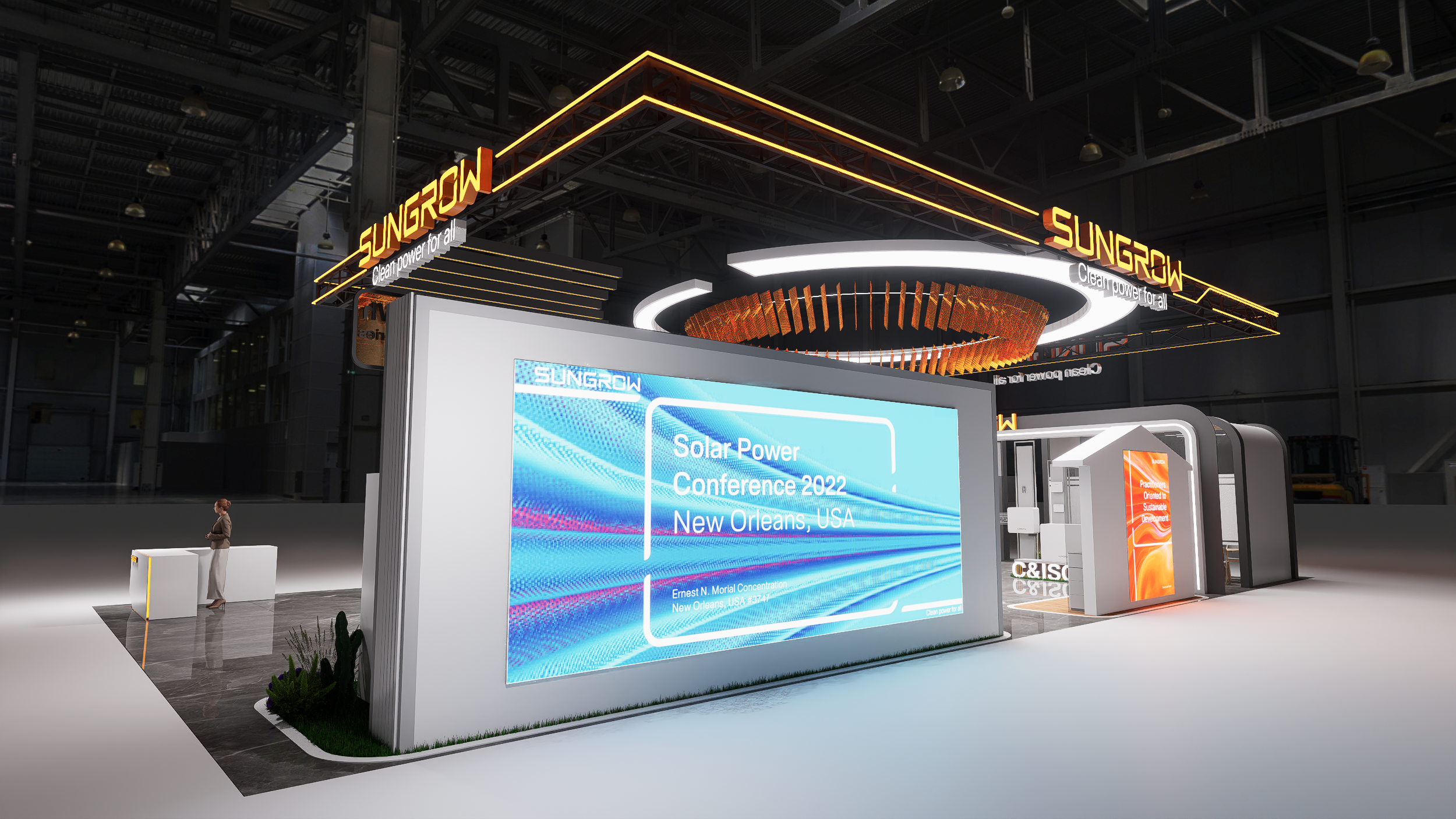 新能源展位展台设计-2