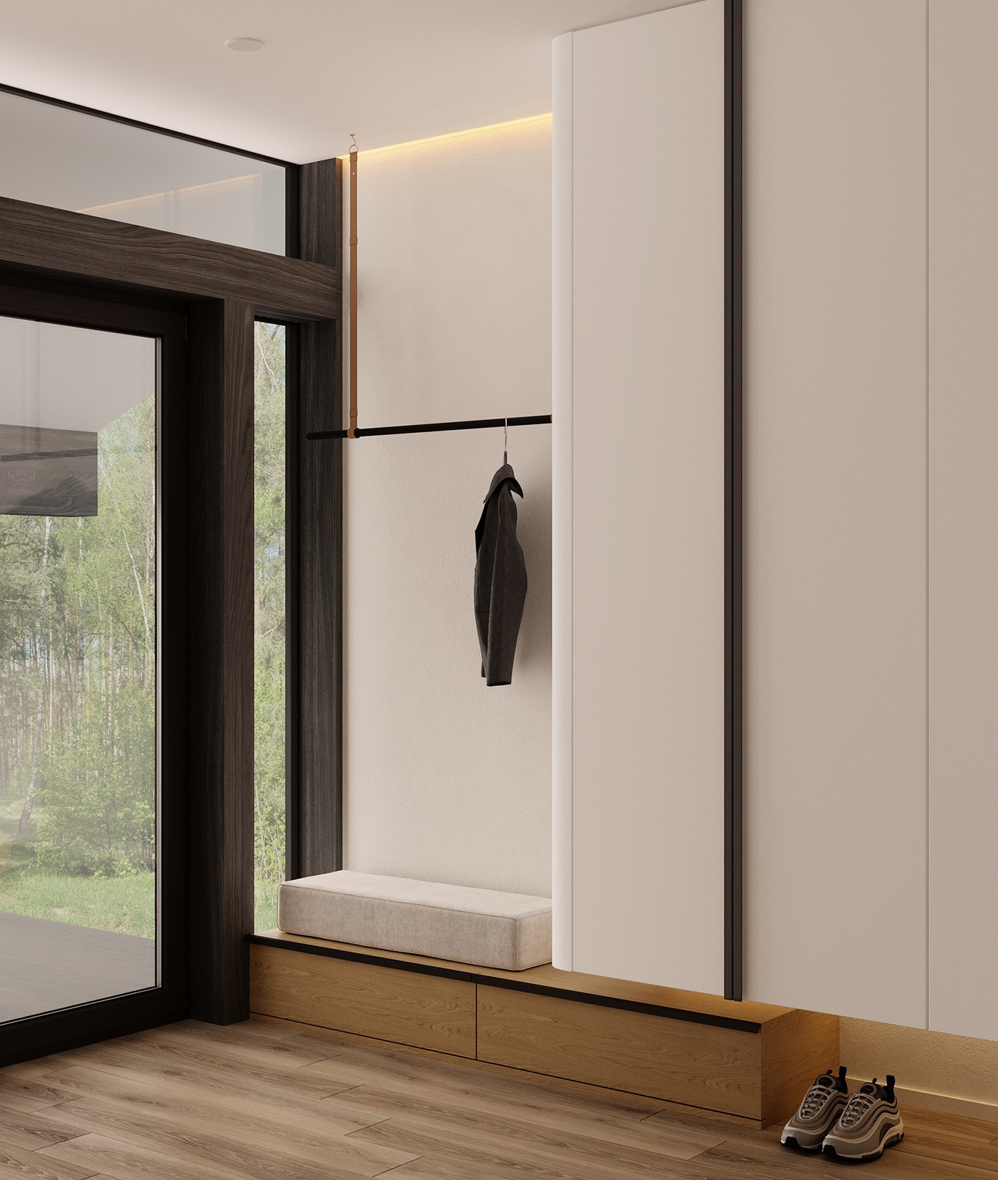 俄罗斯简约风住宅设计-1