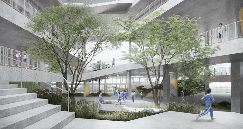 深圳新校园龙岗下雪村小学丨中国深圳丨MAT超级建筑事务所-7