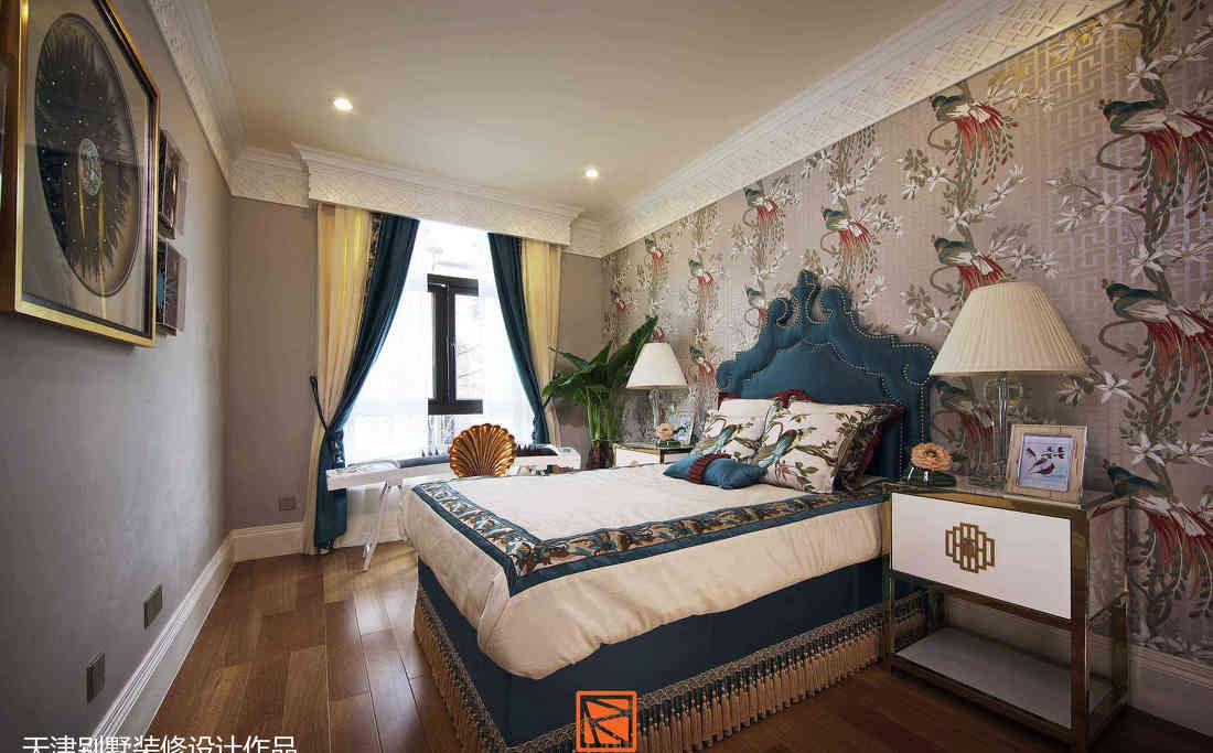 天津别墅新东方装饰主义风格设计案例解析-8