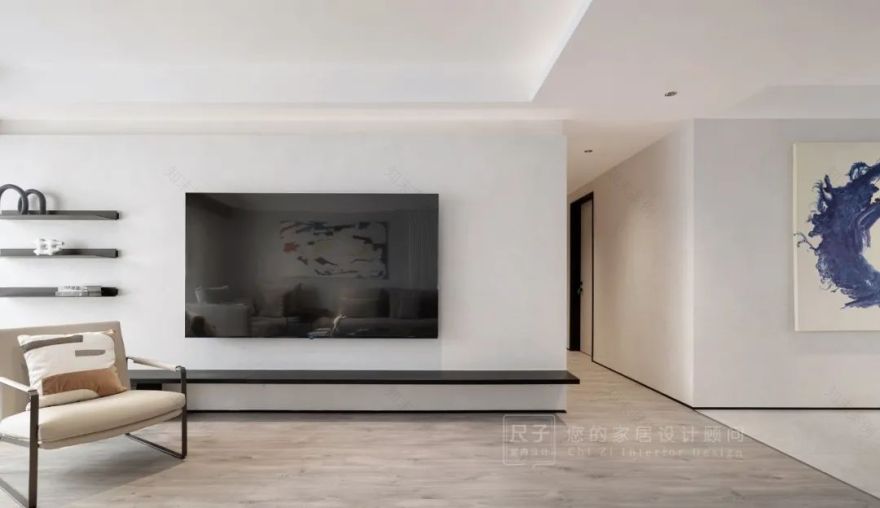 光韵香山美墅 · 简约侘寂的极致隐形之家丨中国深圳丨尺子室内设计-34