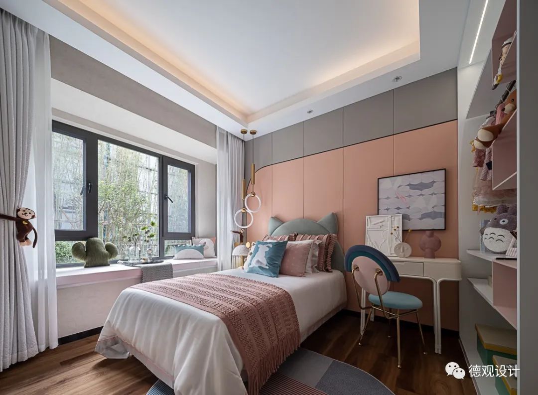 德观设计 | 兴华尚都国际样板间 | 惊艳橙光，写意人文东方-86