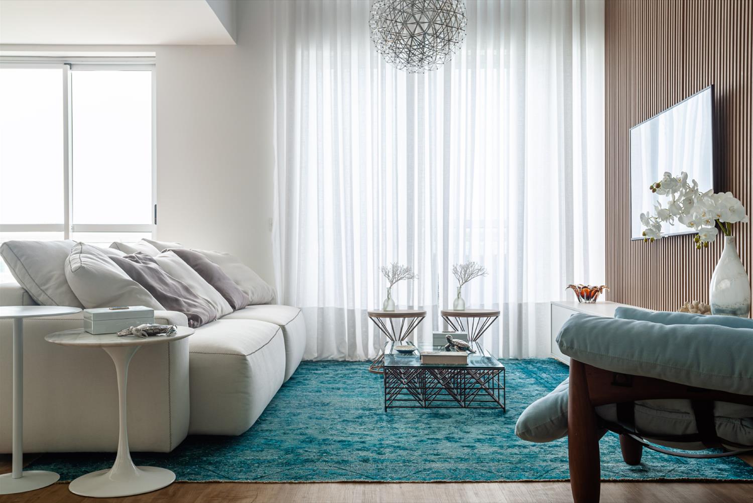 巴西里约热内卢几何美学公寓-1