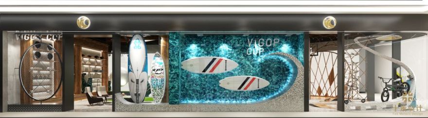 珠海斯越里体育商城,运动与设计的完美融合-52