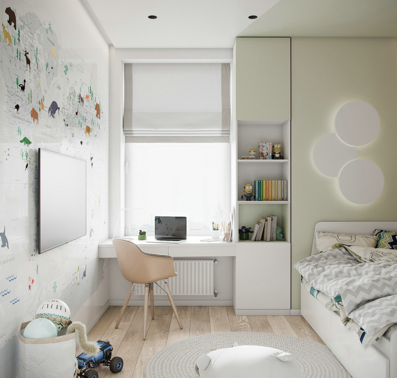 绿意盎然 | 揭秘灰绿色家居设计的魅力-20