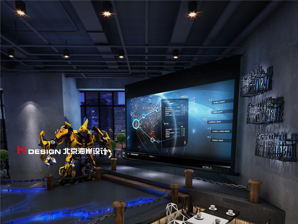 创客咖啡室内设计案例——北京海岸设计出品-49