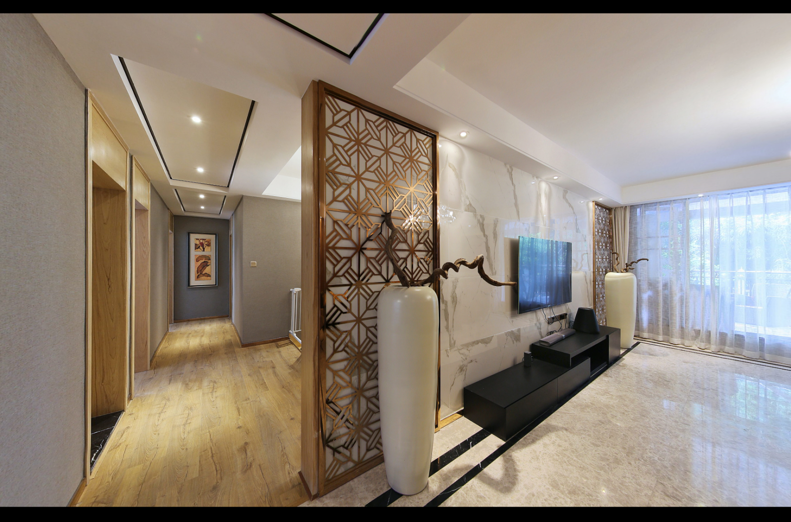 港式——450㎡南昌联发君领朝阳住宅设计-6