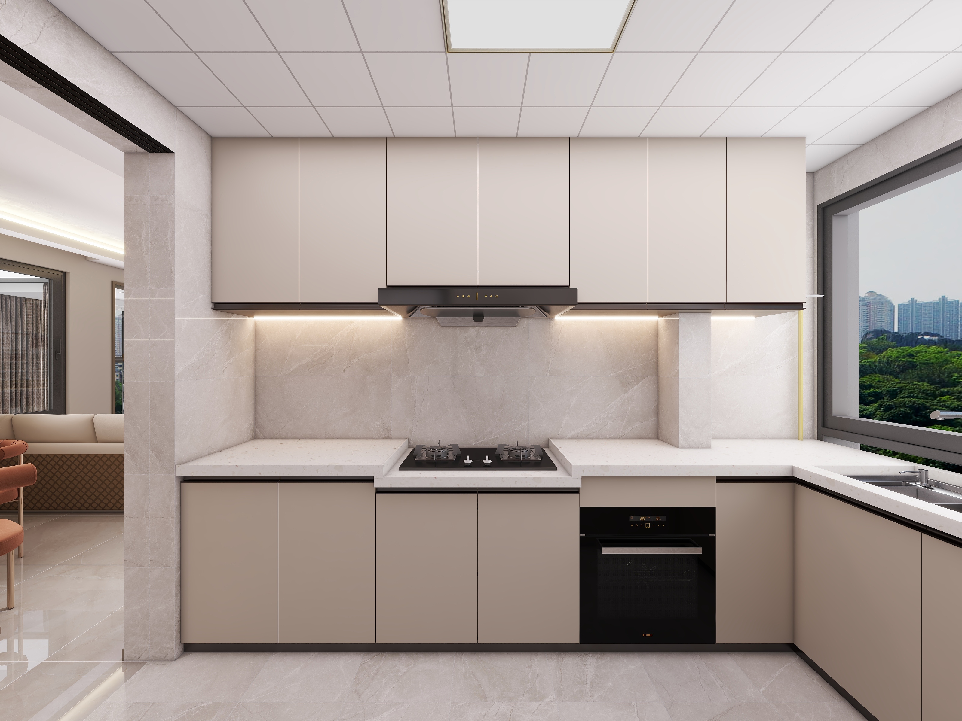 四川成都香瑞楠府（95平方现代简约三居室）-59