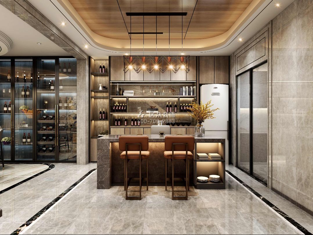 居众案例 | 600㎡现代简约别墅，将漫天繁星收入囊中！-25