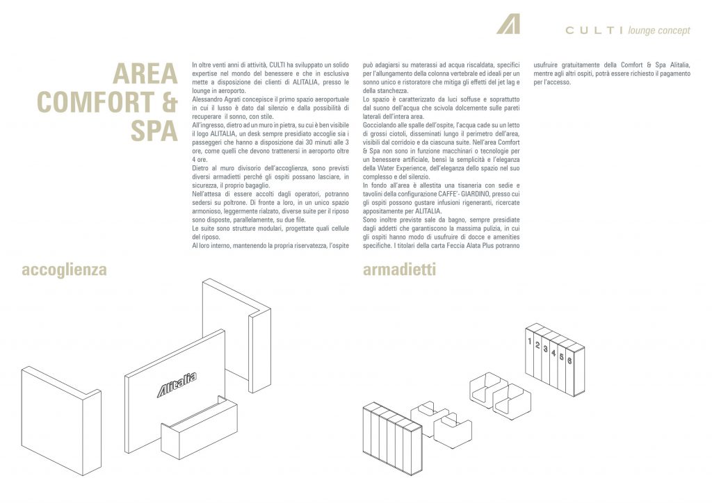 Culti – 意大利航空休息室布局设计丨STUDIO ELIA NEDKOV-14