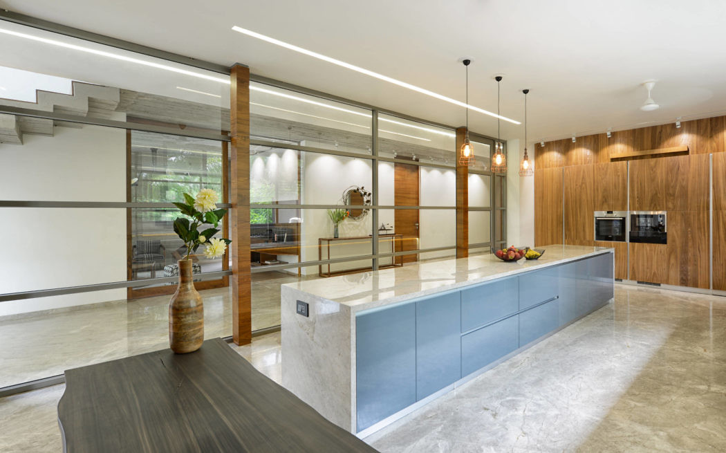 印度现代二层独栋别墅  S A K Designs-3