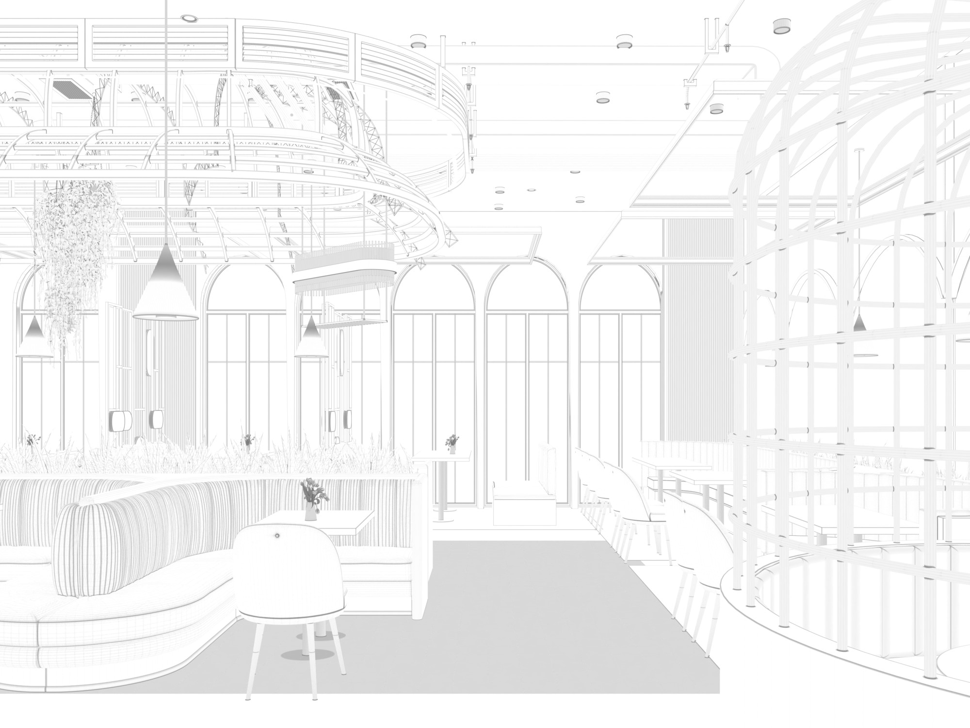 Saudi Restaurant Interior Experience-5