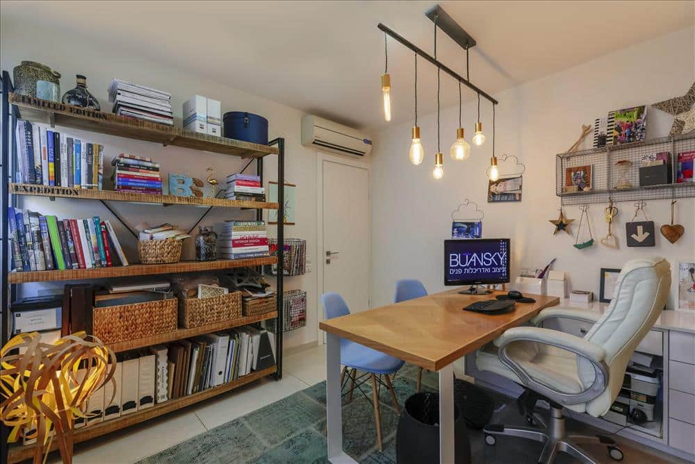 拉马特甘6居室阁楼室内设计丨博坦斯基室内设计与建筑事务所（由什洛米·博坦斯基创办和管理）-22