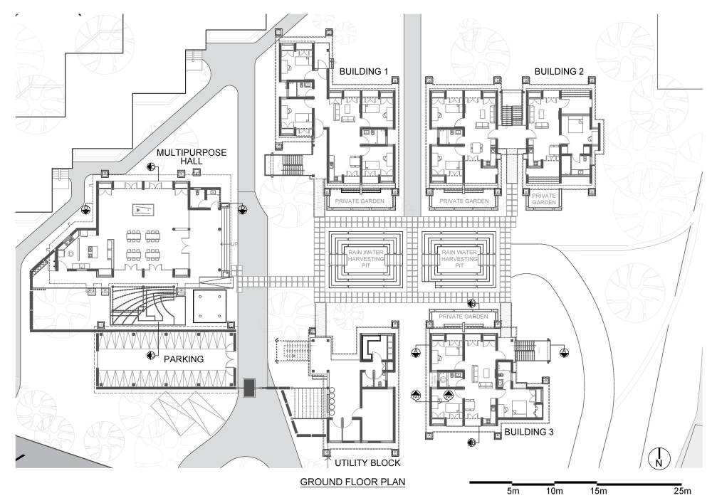 印度公寓的可持续发展示范-38
