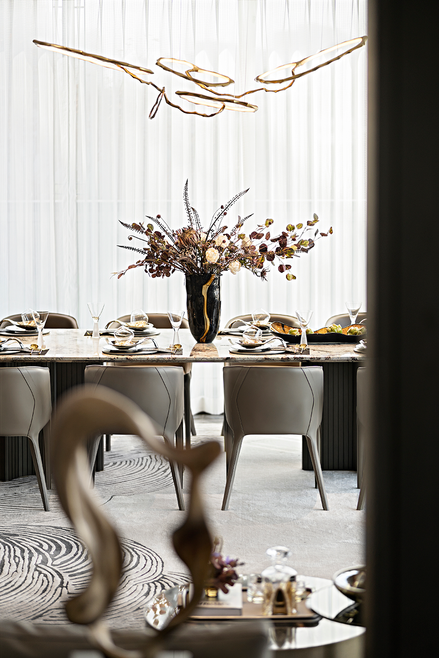 绍兴建发众安棠颂和鸣别墅样板间丨中国绍兴丨深圳市盘石室内设计有限公司-19