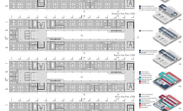 1. Ödül, Tekirdağ Büyükşehir Belediyesi Hizmet Binası ve Çevresi Mimari Proje Yarışması - Arkitera-8